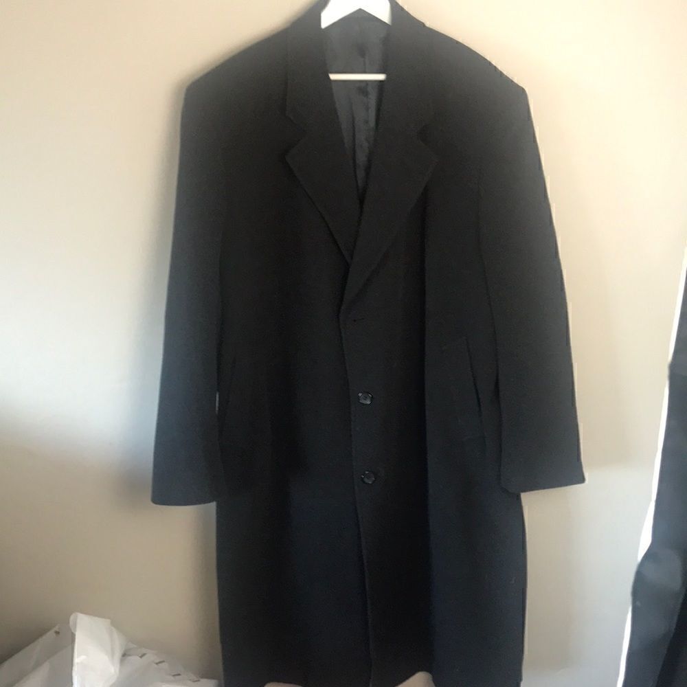 Black GGG over coat 